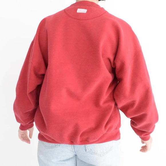 Vintage  Gear For Sports Big Cotton Red DAC University Crewneck Sweater L - Picture 3 of 12